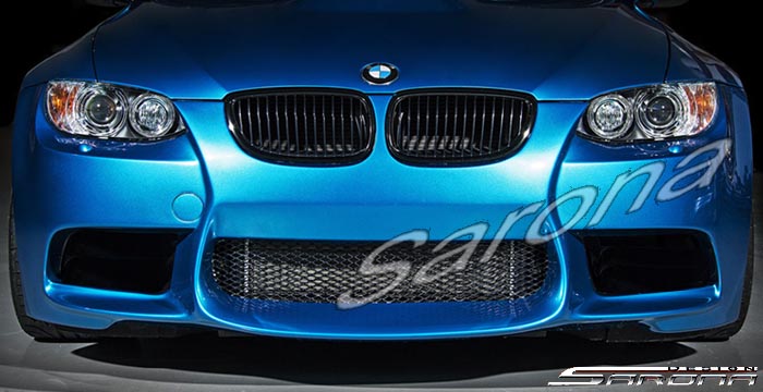 Custom BMW 3 Series  Coupe & Convertible Front Bumper (2007 - 2010) - Call for price (Part #BM-057-FB)